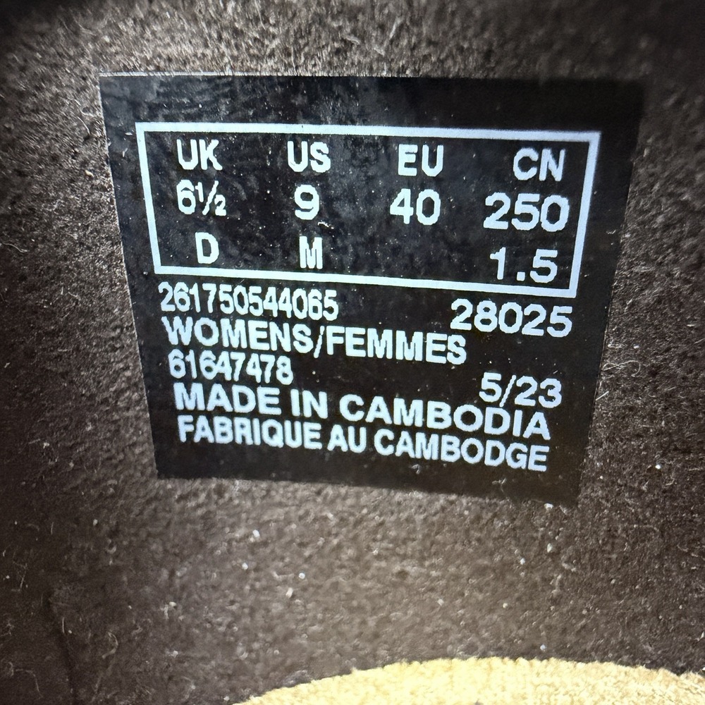 Clarks Carlyle Ray Brown Nubuck Slip On Shoes Womens 9 NWOB Comfort - Picture 8 of 9